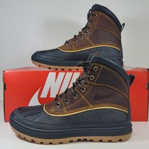 Nike | Shoes | Nike Acg Woodside Ii 2 Brown Leather Winter Duck Boots  525393 77 Mens Sizes | Poshmark